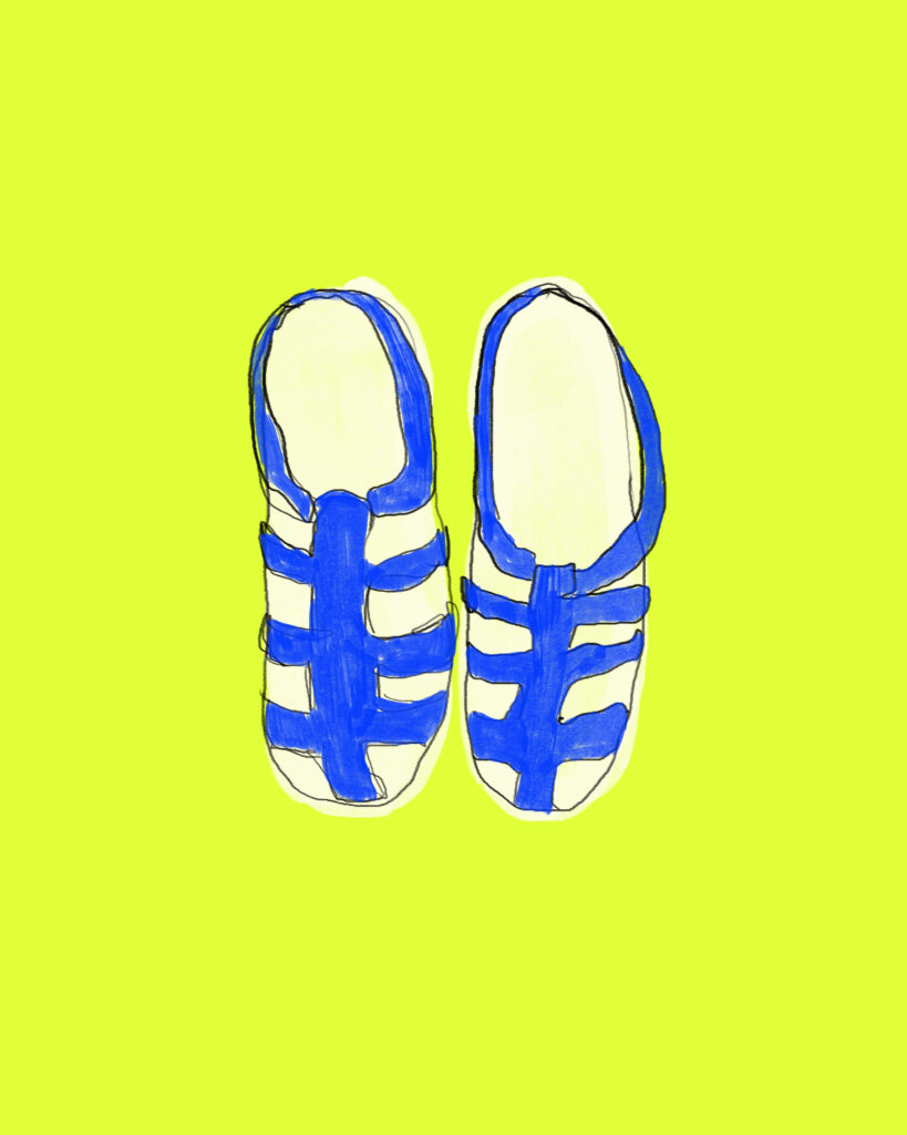 Tweedehands schoenen ontsmetten:  reinigen met stoom is hygiënischer dan in de wasmachine.