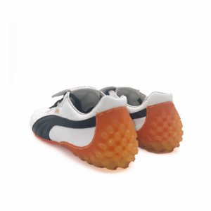 Tweedehands Puma King LS wit met zwarte streep maat 40