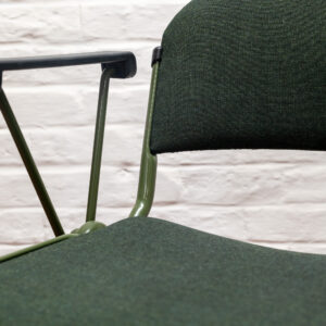 Car Katwijk vintage stoel met nieuwe bekleding